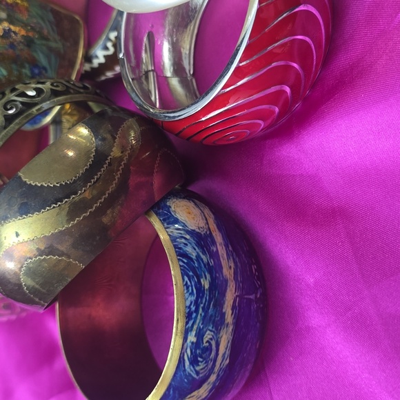 Colorful Abstract Bracelets - Picture 10 of 12